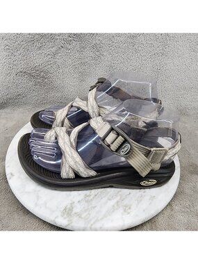 Chaco Shoes Womens Size 6 Gray Z Volv 2 Adjustable Straps Sandals *Read*